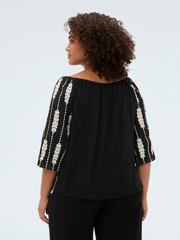 Fiorella Rubino Blouse in Zwart