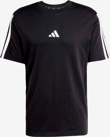 ADIDAS SPORTSWEAR Funktionsshirt 'Essentials 3' in Schwarz: Vorderseite