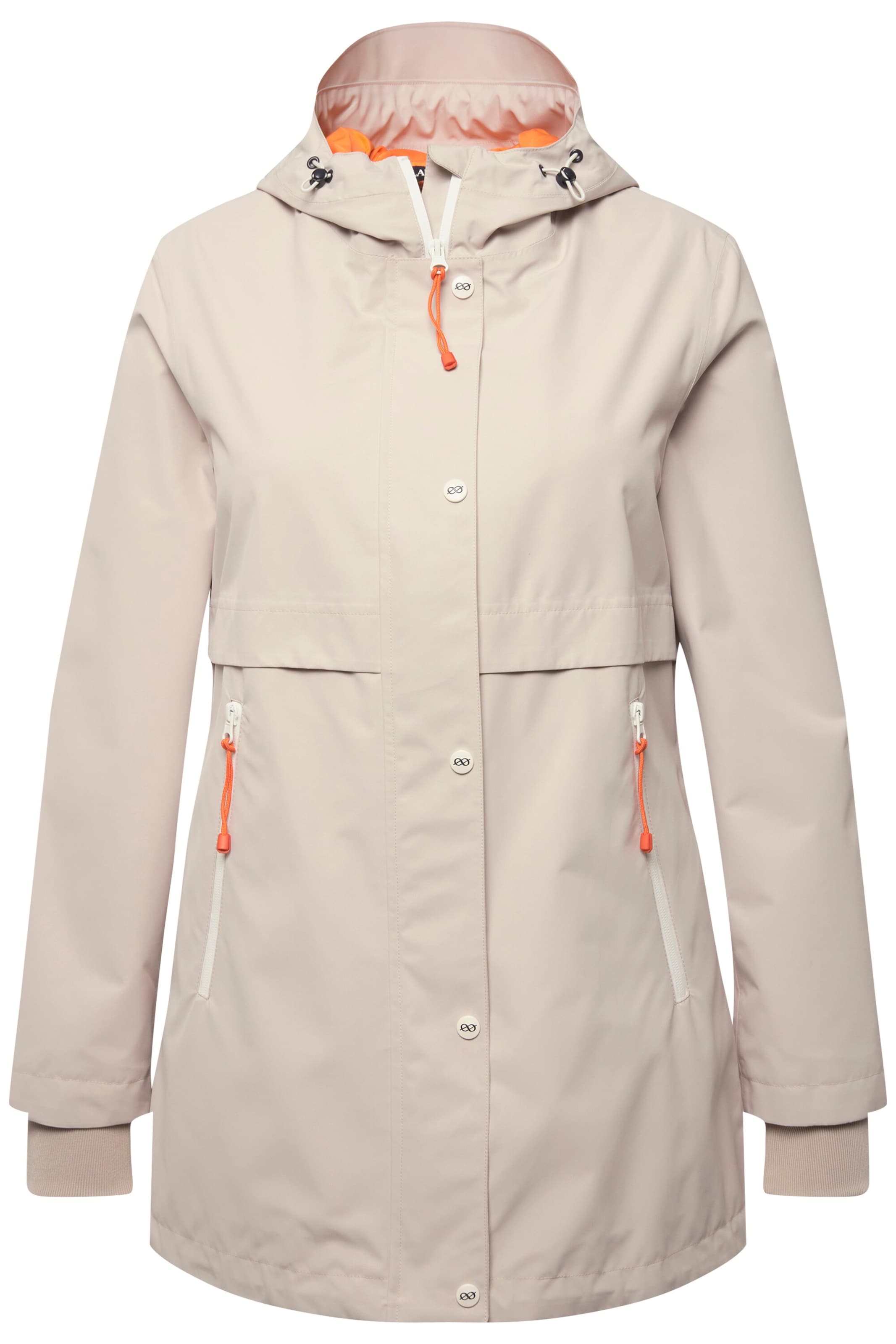 LAURASØN Performance Jacket in Beige: front
