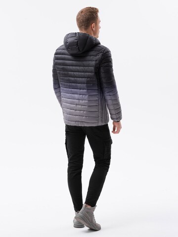 Ombre Übergangsjacke 'C319' in Schwarz