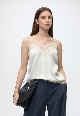 MSCH COPENHAGEN Wide Leg Hose 'MSCHHenrika' in Blau