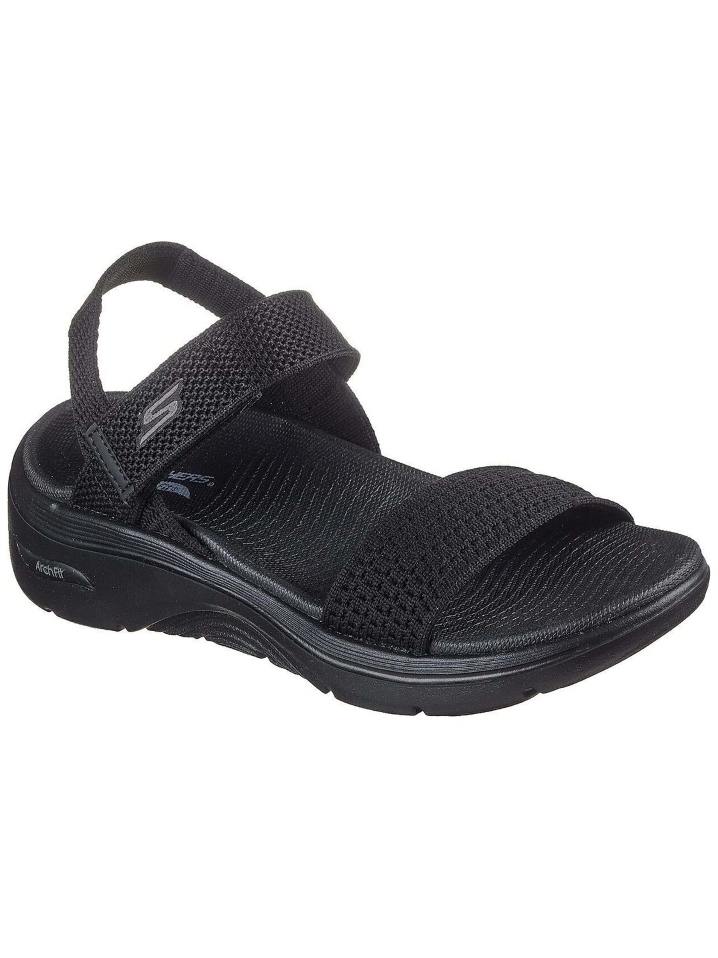 Sandalo 'Go Walk Arch Fit 2.0' di SKECHERS in nero: frontale