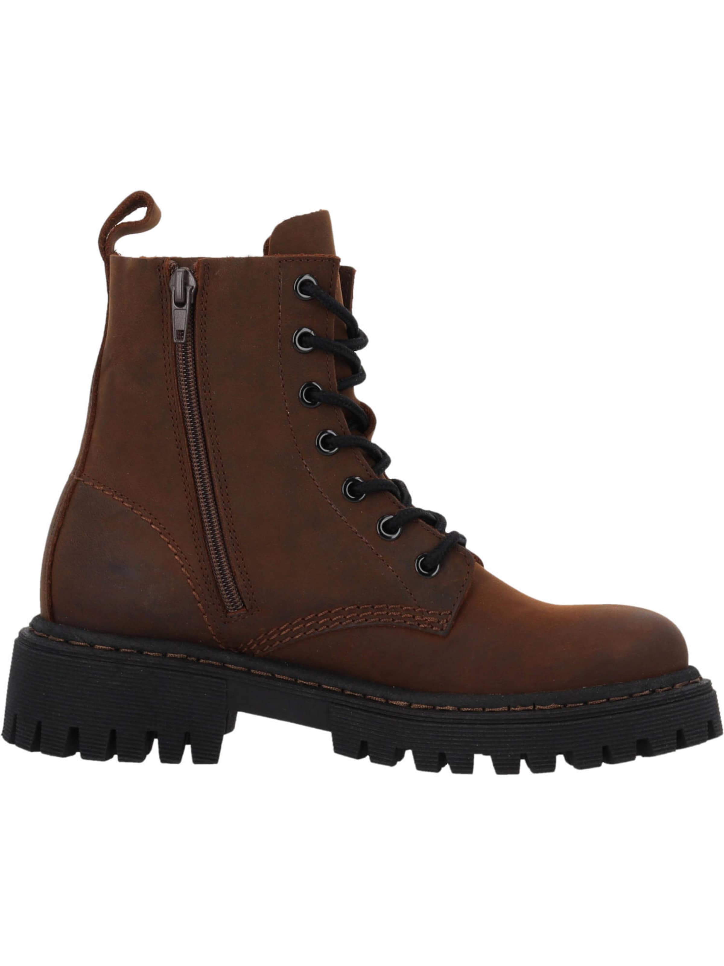 Palado Μποτάκι με κορδόνια 'Pheara' σε καφέ