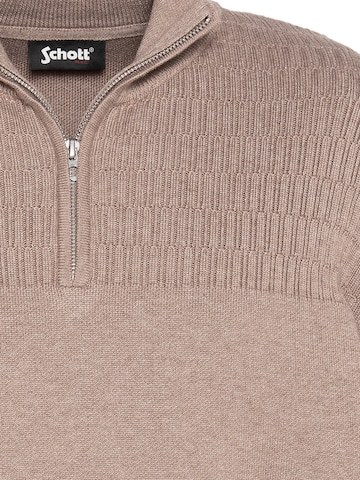 Pull-over Schott NYC en gris