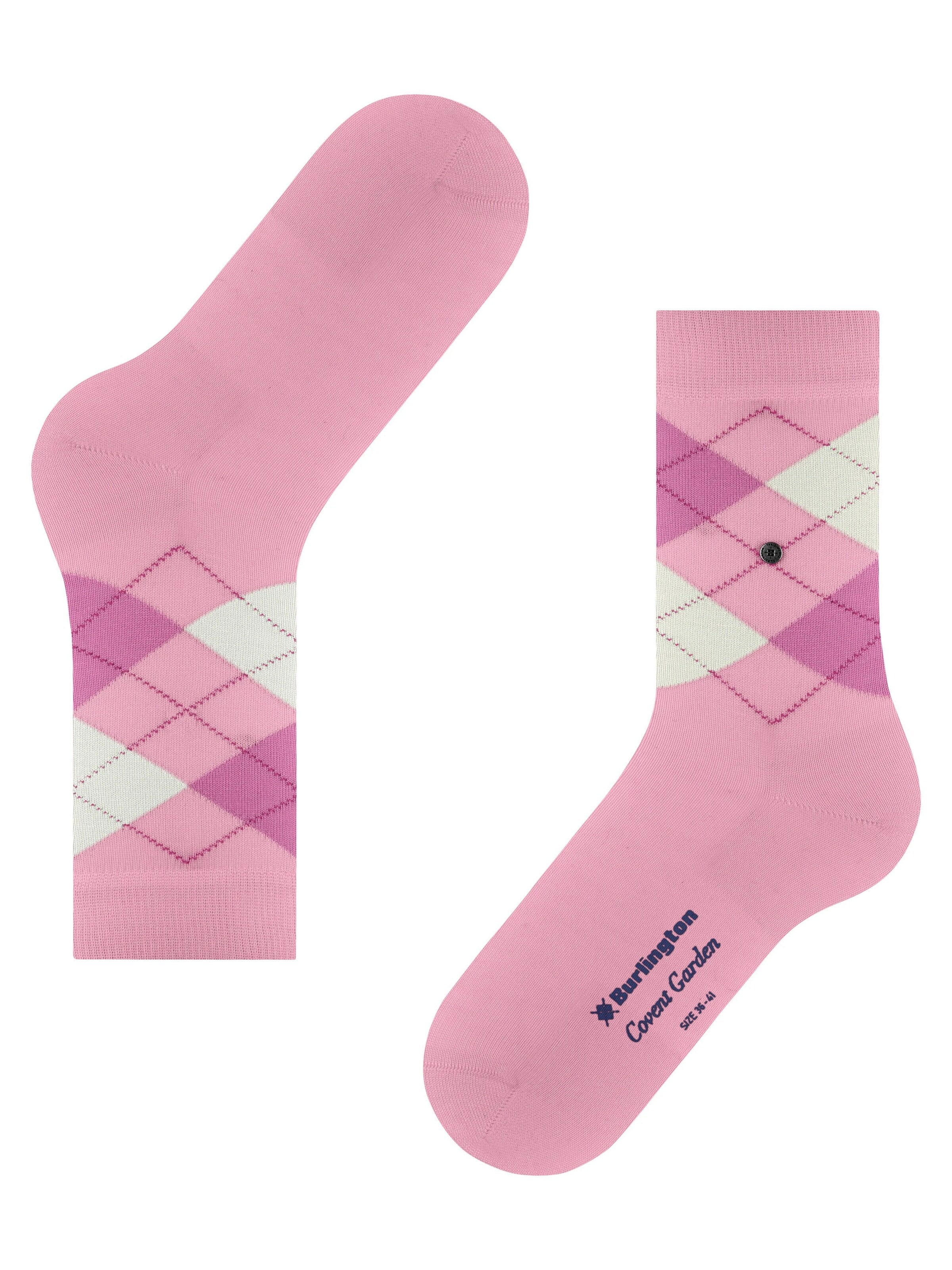 BURLINGTON Socks 'Covent Garden' in Pink