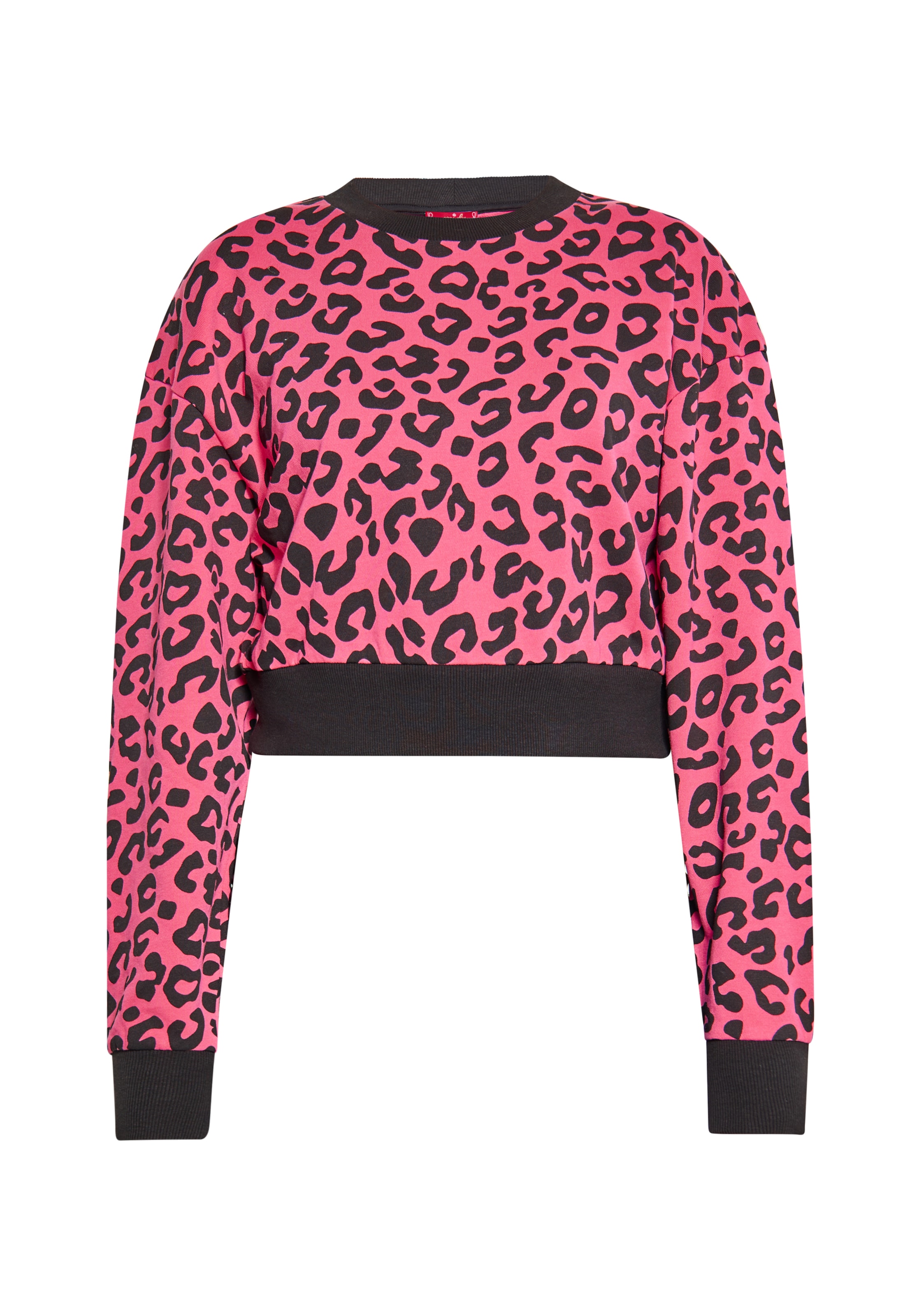 swirly Μπλούζα φούτερ σε ροζ: μπροστά