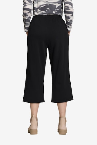 Loosefit Pantalon Ulla Popken en noir