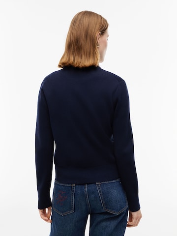 TOMMY HILFIGER Strickjacke in Blau