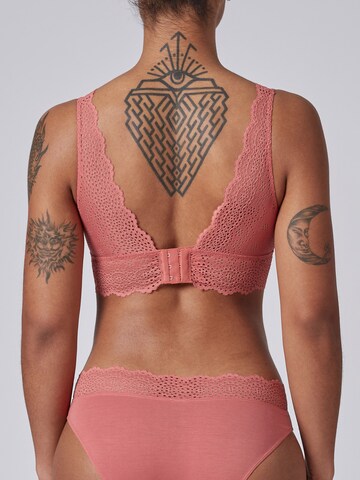 Skiny Triangle Bra in Pink