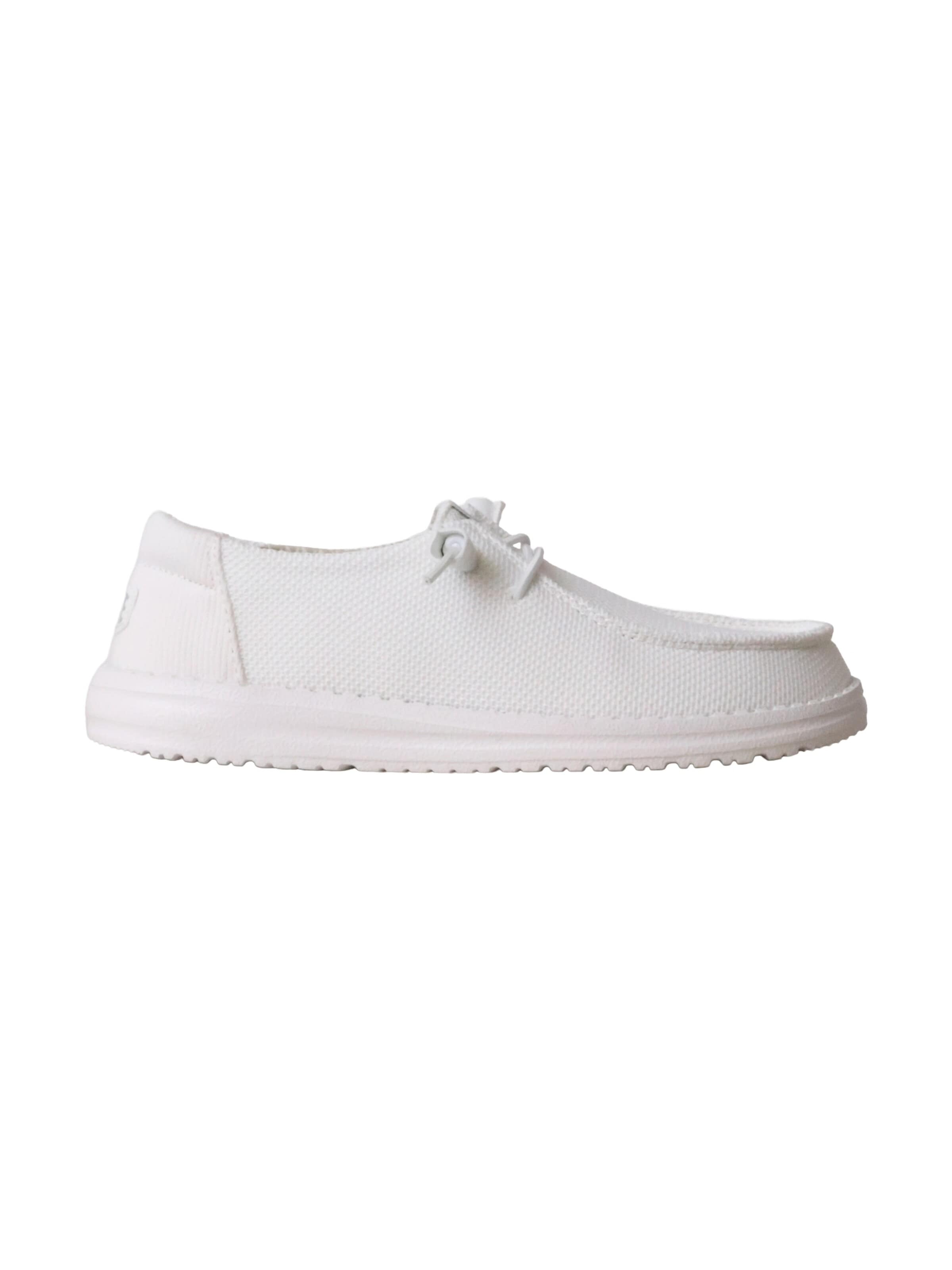 HEY DUDE Slip-ons 'Wendy Stretch Sox' in White