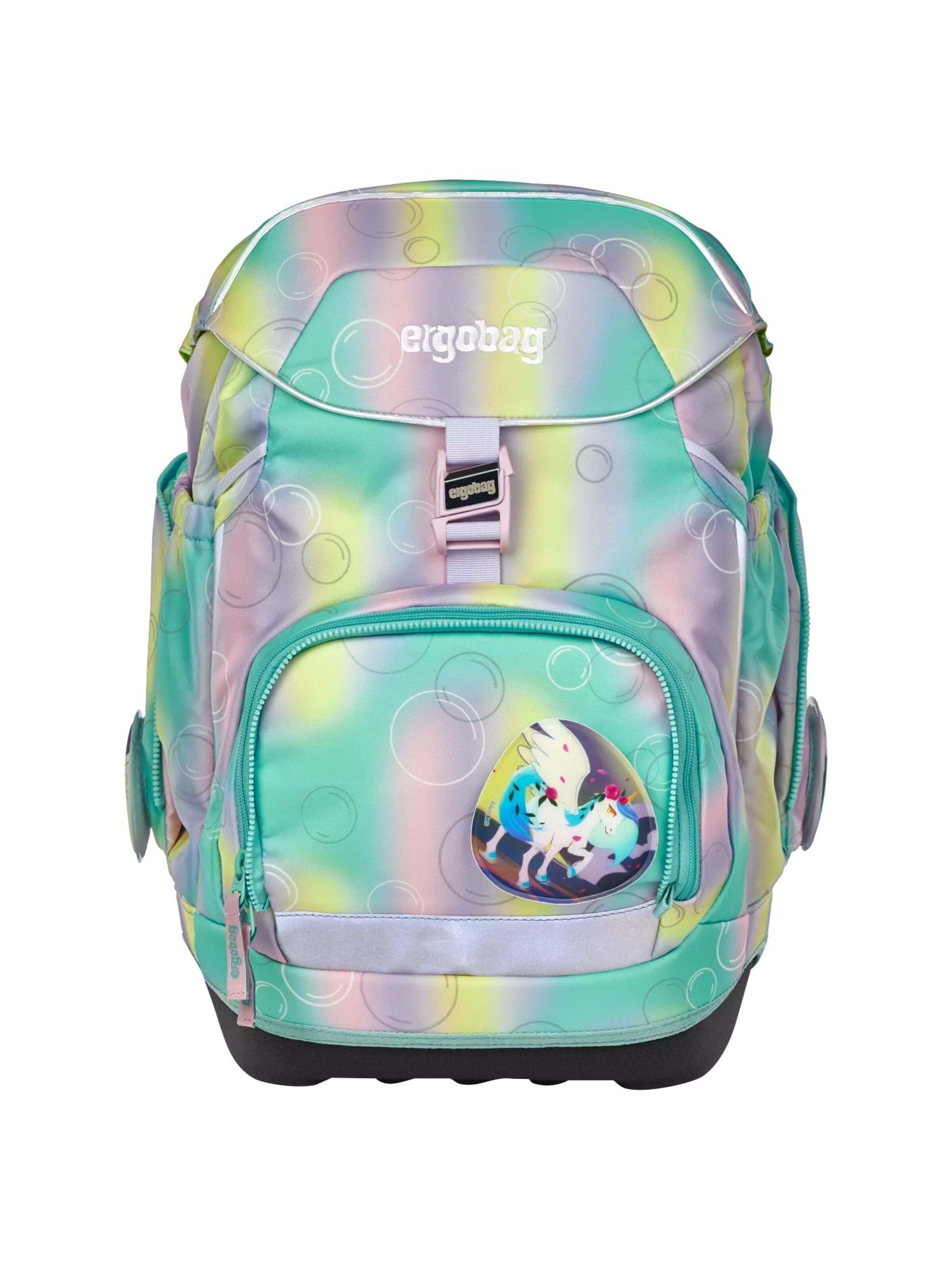 ergobag Backpack 'Schulranzen-Set pack Set' in Green