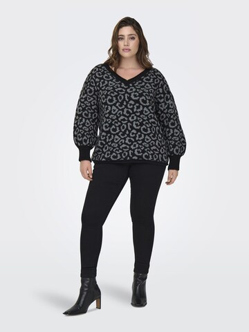 ONLY Carmakoma Pullover 'CARJade' in Schwarz