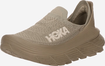 HOKA Slip on -tennarit 'U RESTORE TC' värissä beige: etupuoli