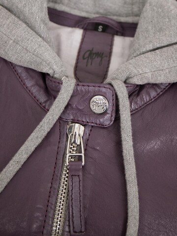 Gipsy by Mauritius Between-Season Jacket 'GWFinja' in Purple