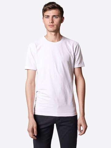 T-shirt PIERRE CARDIN en blanc : devant