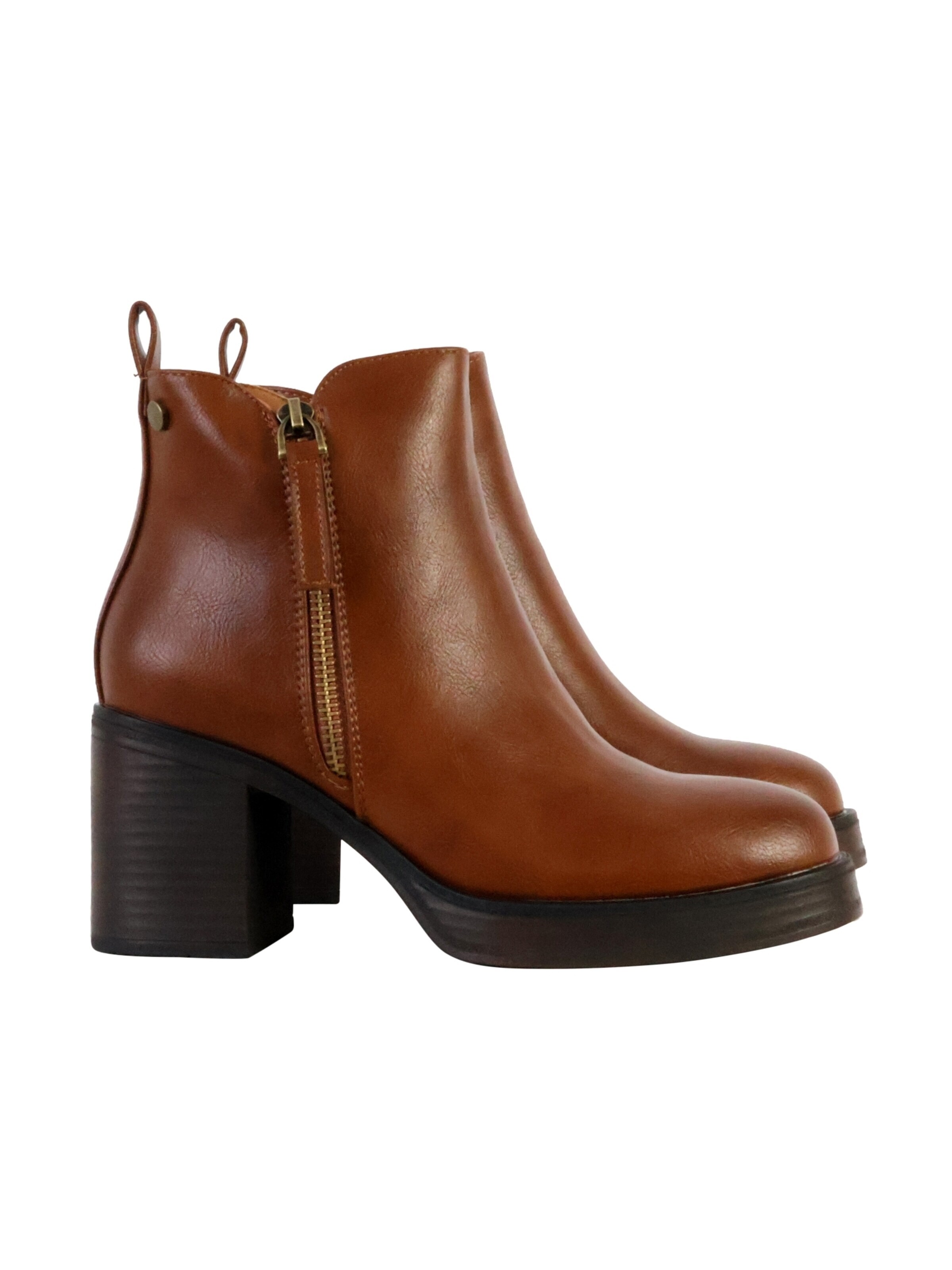 Bottines The Divine Factory en beige