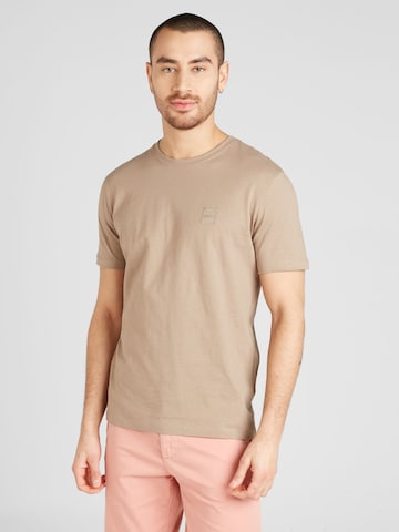 BOSS Orange T-Shirt 'Tales' in Grau: predná strana