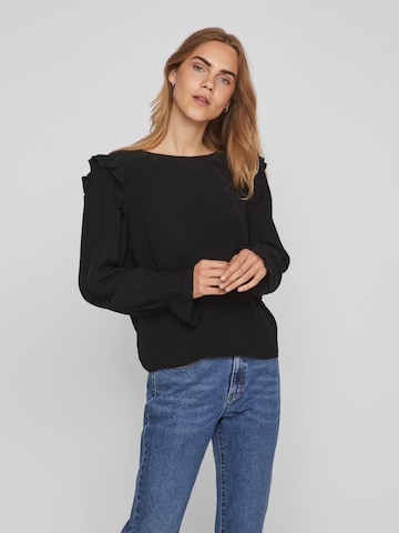 VILA Blouse 'Fini' in Black: front