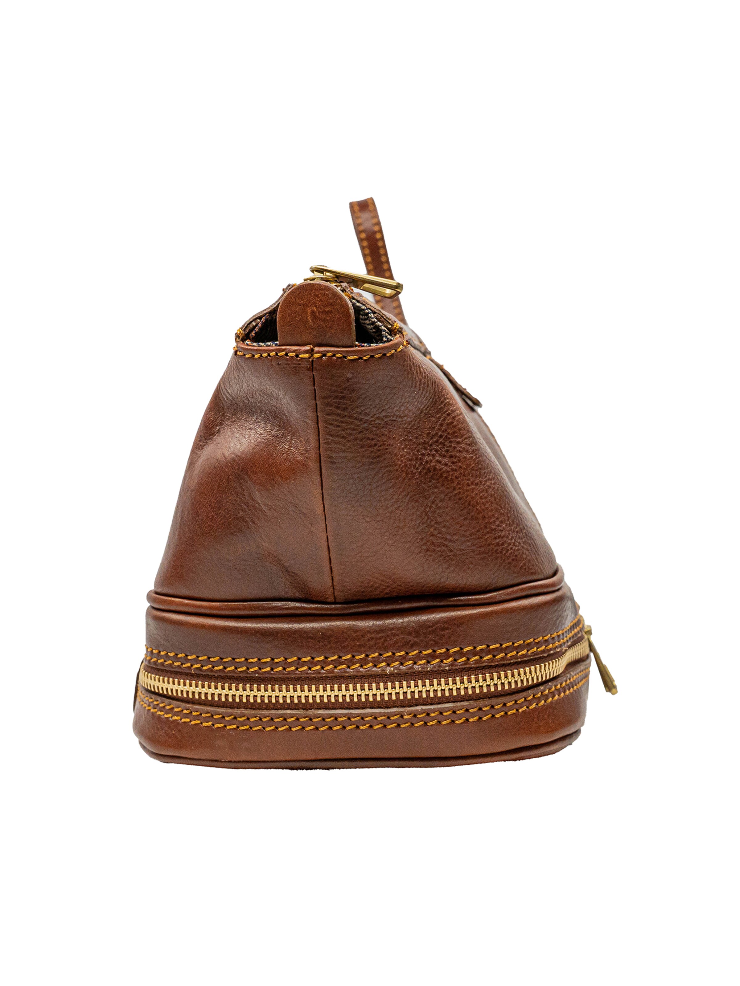 bupell Toiletry Bag 'Luca' in Brown