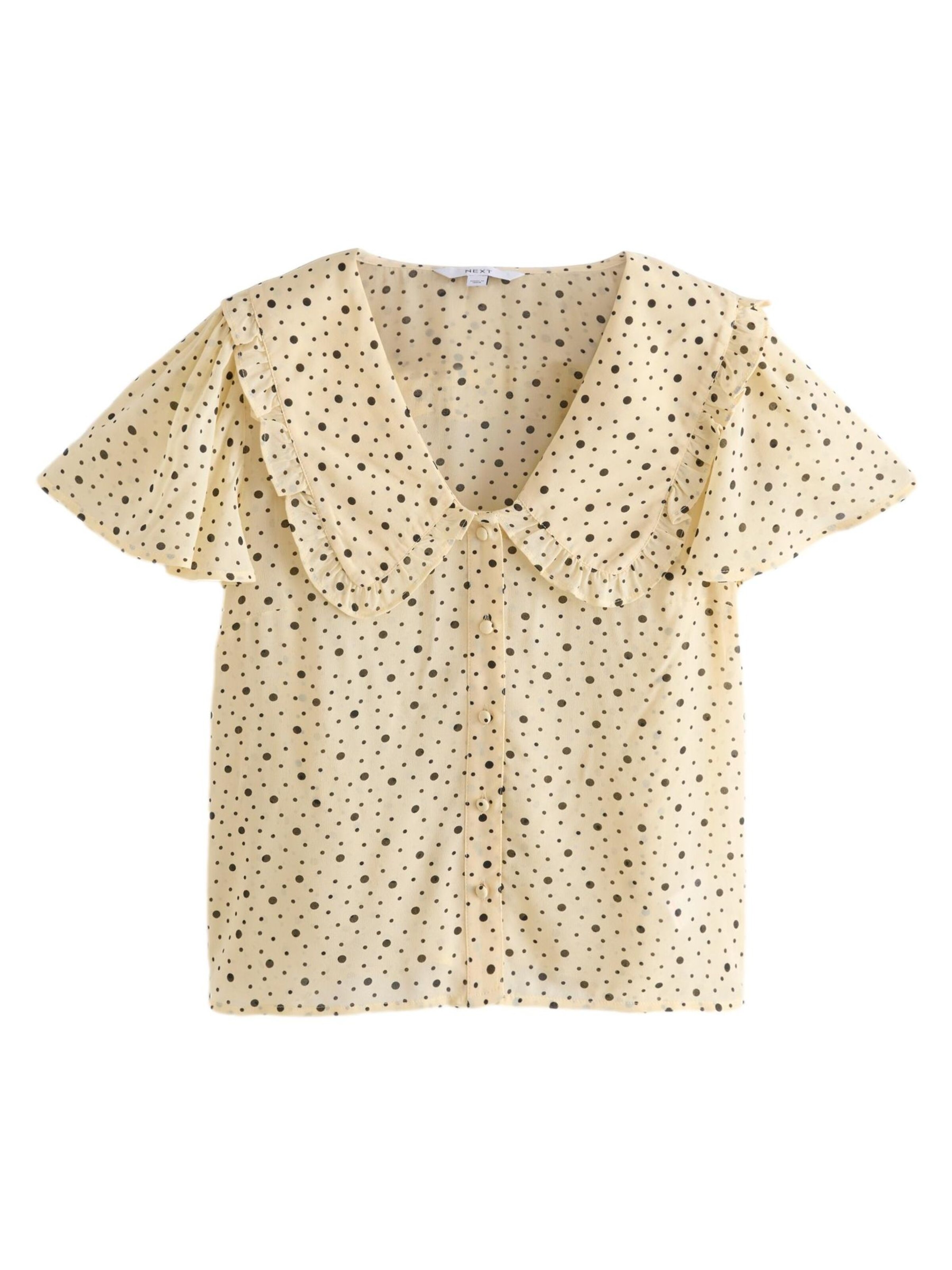 dzeltens Next Blūze: no priekšpuses