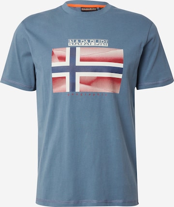 NAPAPIJRI Bluser & t-shirts 'S-Lari' i blå: forside