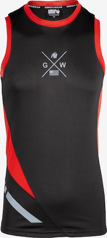 T-Shirt fonctionnel 'Hornell' Gorilla Wear en noir : devant