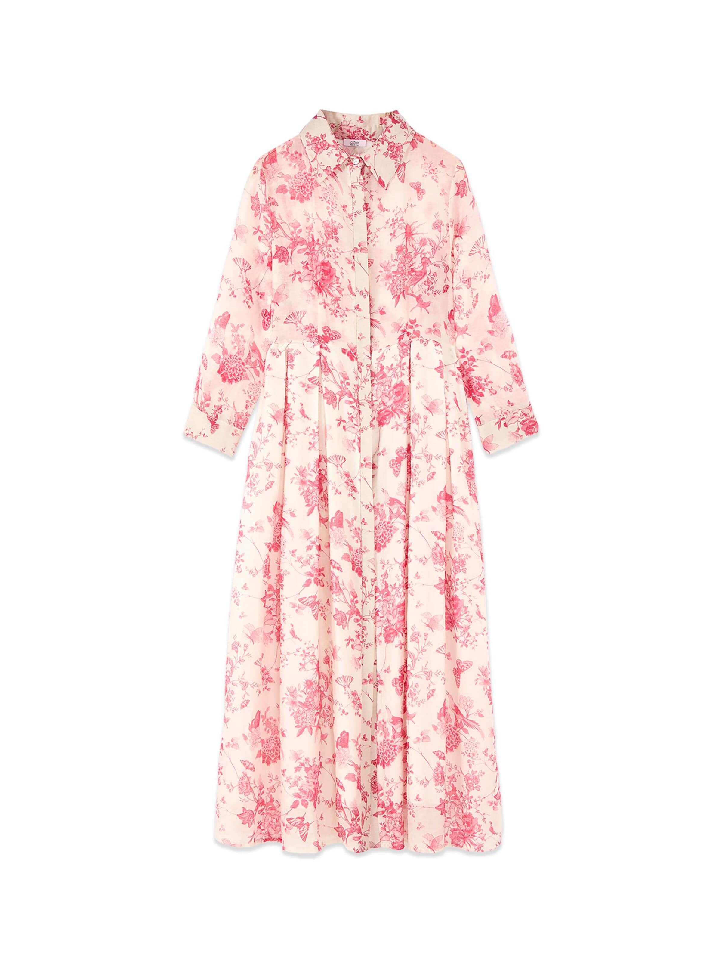 oltre Jurk in Beige: voorkant