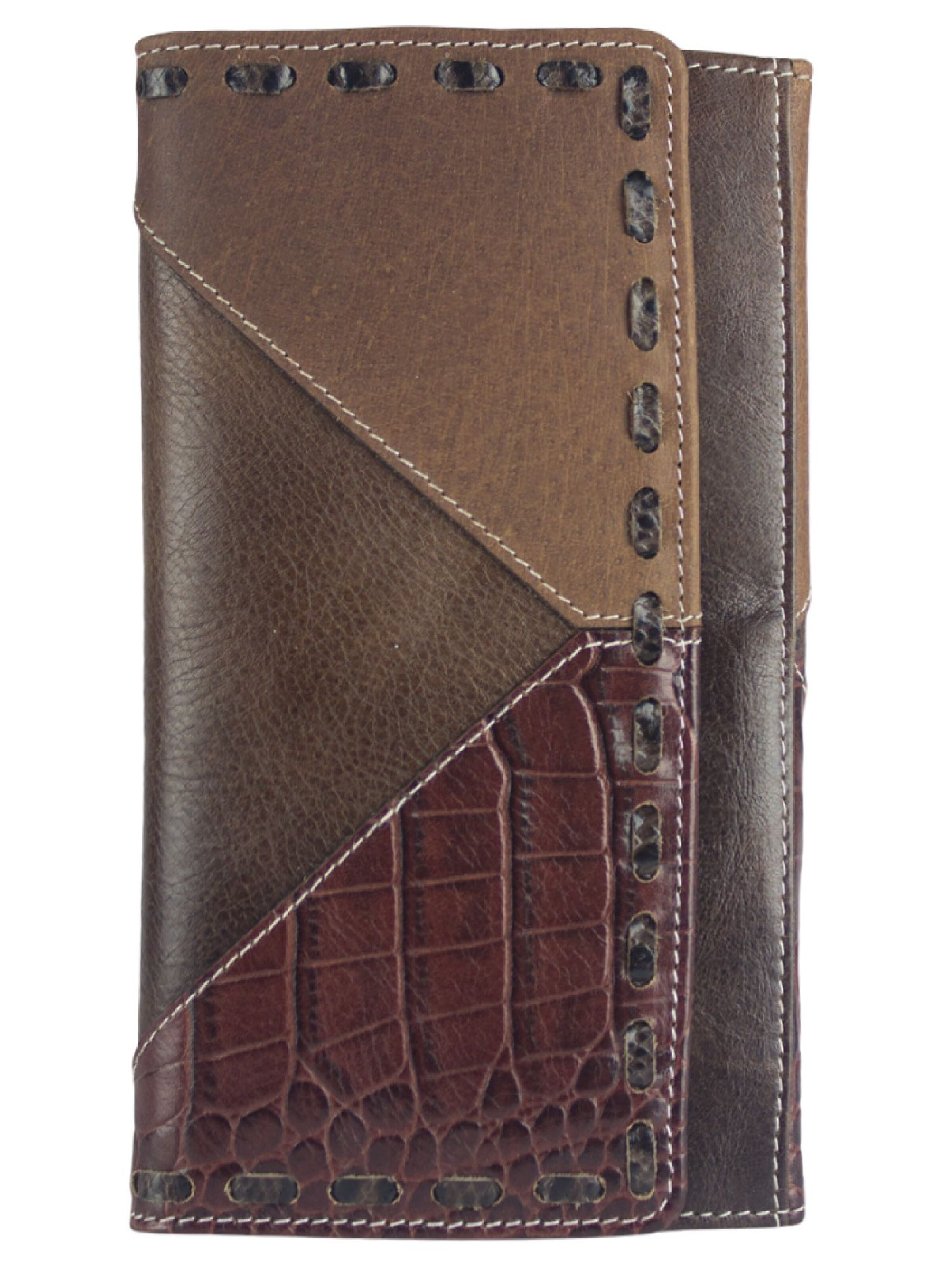 Sunsa Wallet in Brown: front