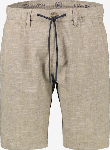 LERROS Sommerliche Chino-Shorts aus reiner Baumwolle mit Tunnelzug in Beige: Vorderseite