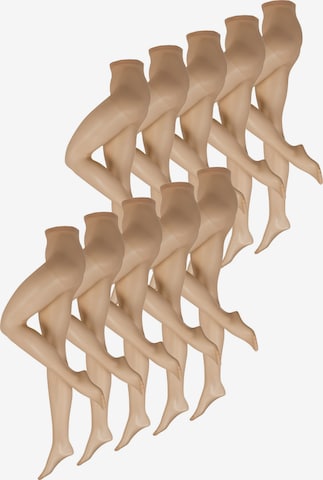 Nur Die Feinstrumpfhose ' Seidenfein 15 DEN ' in Beige: Vorderseite