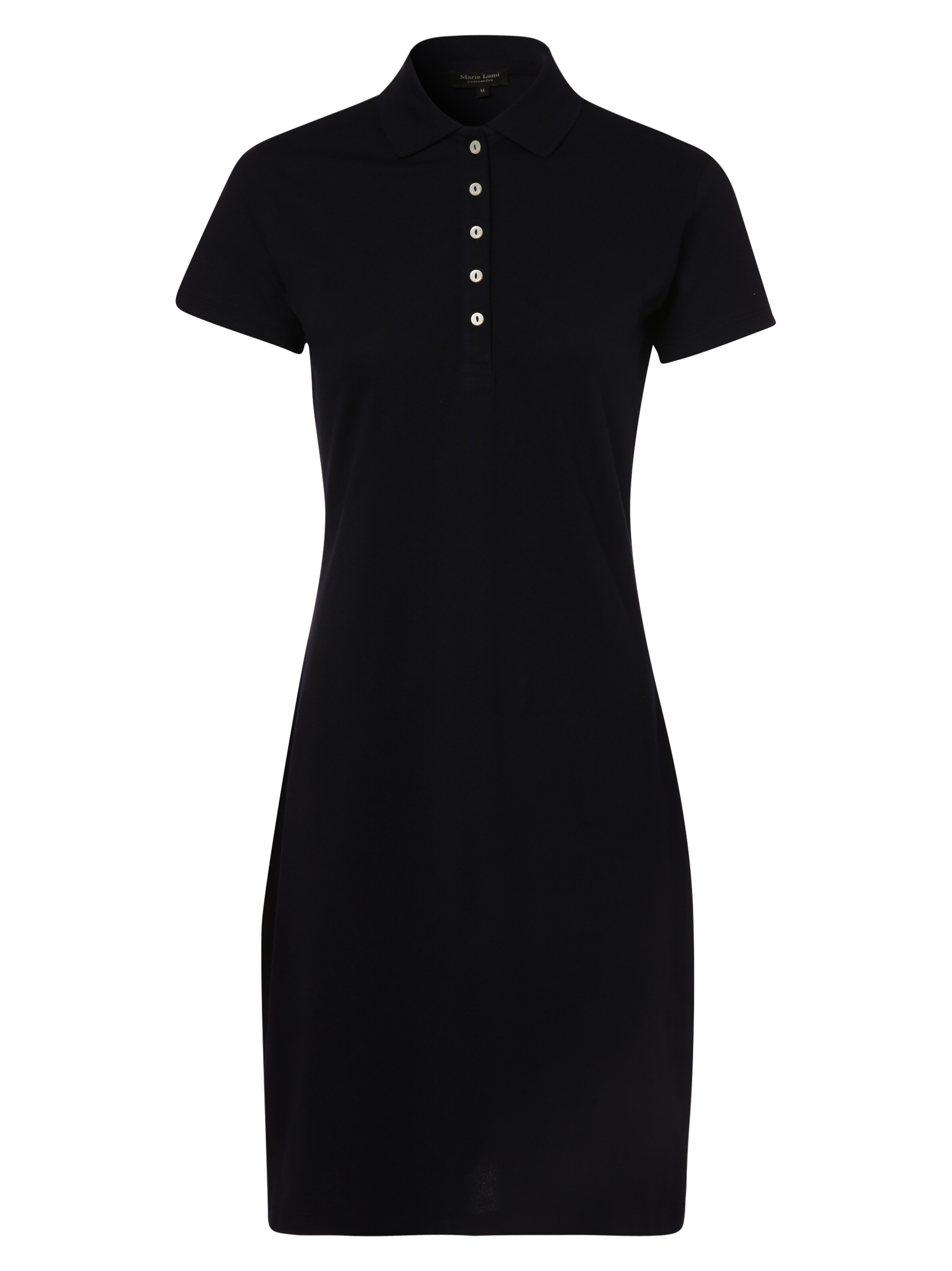 Marie Lund Kleid in Schwarz: Vorderseite