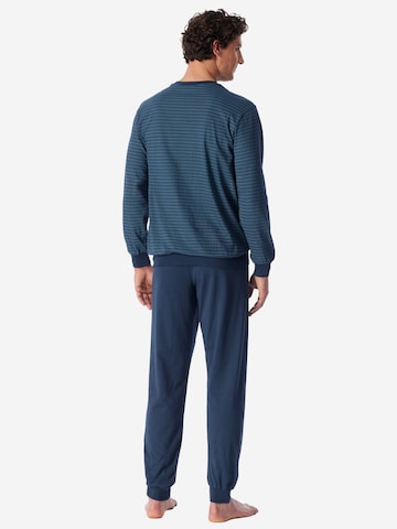 Pyjama long ' Comfort Essentials ' SCHIESSER en bleu
