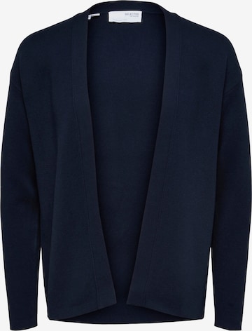 SELECTED HOMME Knit Cardigan 'RODGER' in Blue: front