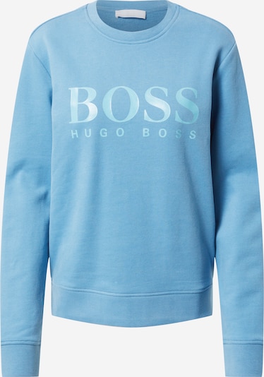 BOSS Casual Sweat-shirt en bleu fumé, Vue avec produit