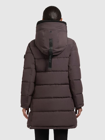 khujo Winter coat 'Kelsi' in Purple