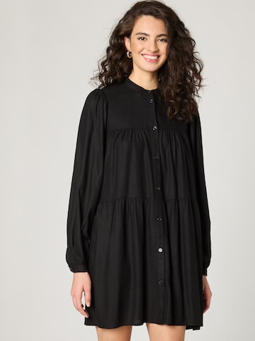 Guido Maria Kretschmer Women Skjortklänning 'Mala' i svart: framsida