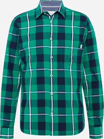 Camicia di s.Oliver in verde: frontale