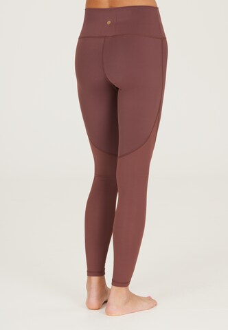 Athlecia Slim fit Workout Pants 'Elisary' in Red