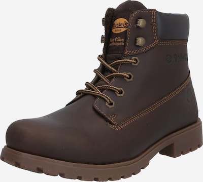 Dockers by Gerli Veterboots in de kleur Donkerbruin, Productweergave