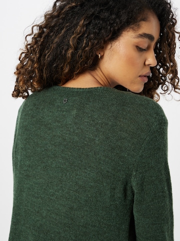 PULZ Jeans Knit Cardigan 'ASTRID' in Green