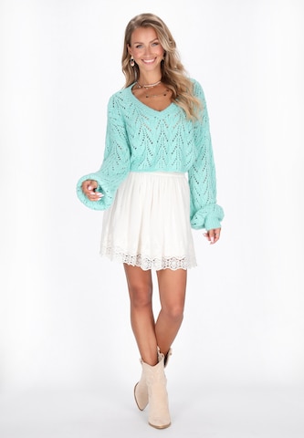Pull-over IZIA en bleu