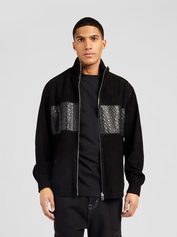 BOSS Between-Season Jacket 'Mardano' in Black: front