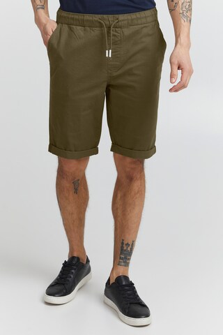 regular Pantaloni 'Linos' di 11 Project in verde: frontale