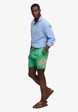 Superdry & Co Zwemshorts in Groen