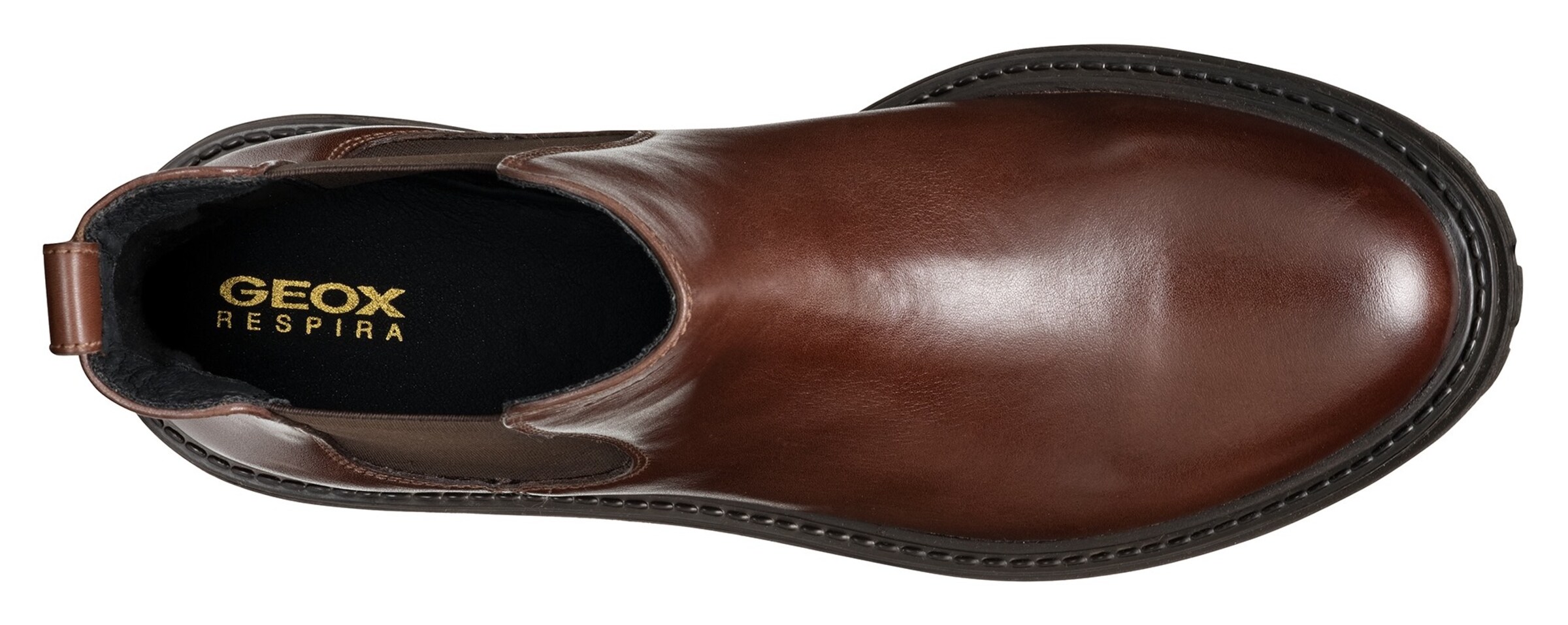 Boots chelsea 'Iridea' di GEOX in marrone