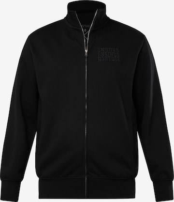 JP1880 Zip-Up Hoodie in Black: front