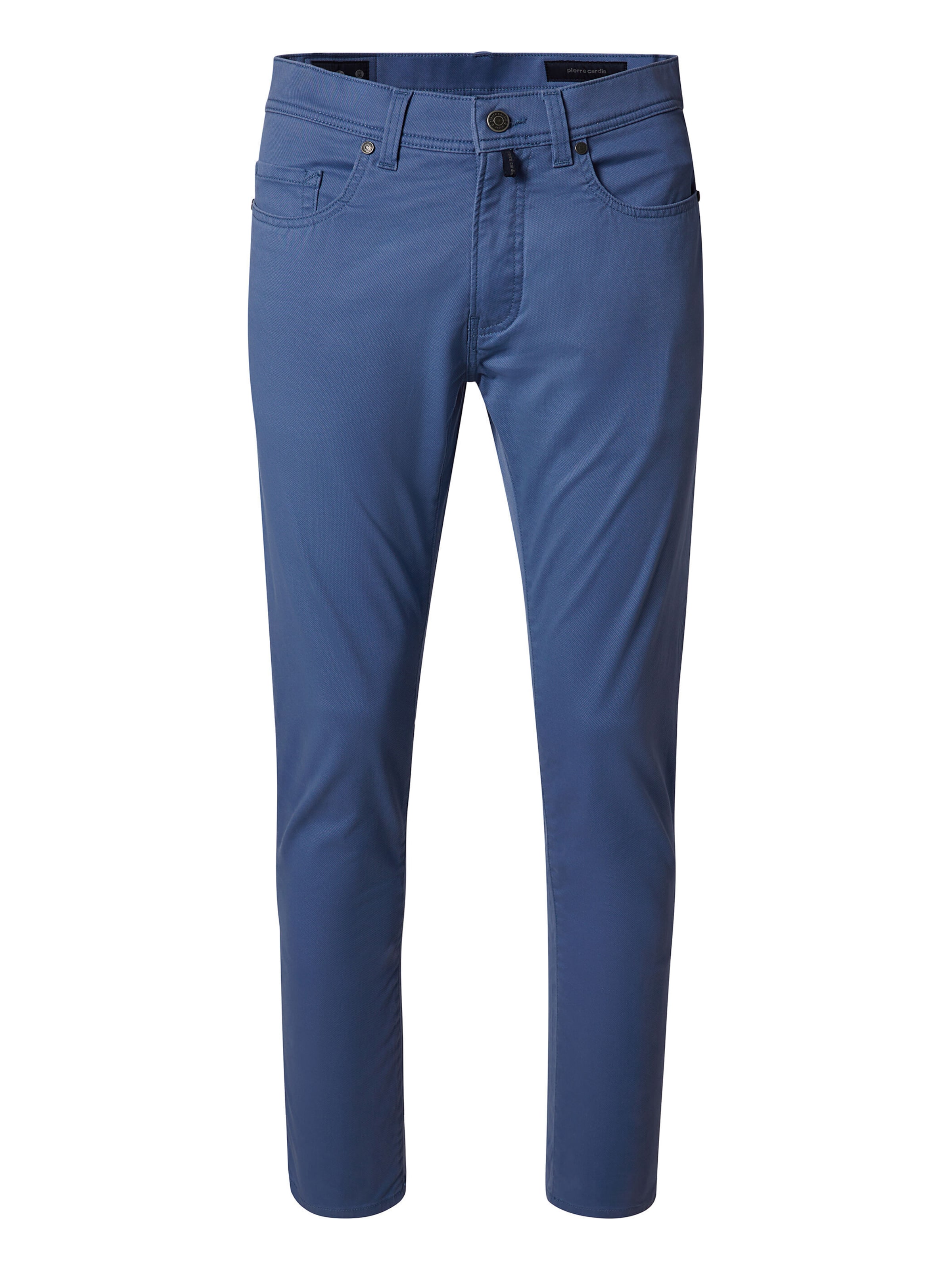 PIERRE CARDIN Chino trousers 'Lyon' in Blue: front