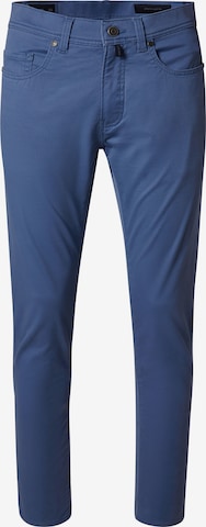 PIERRE CARDIN Chino trousers 'Lyon' in Blue: front