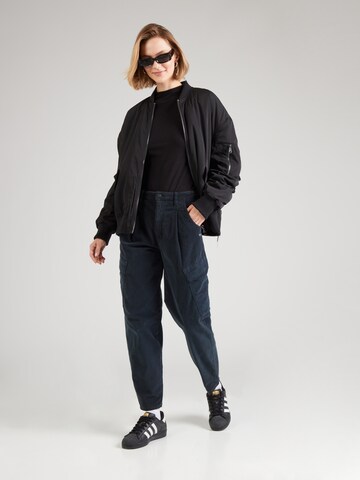 Gang Tapered Cargobroek 'SILVIA' in Blauw