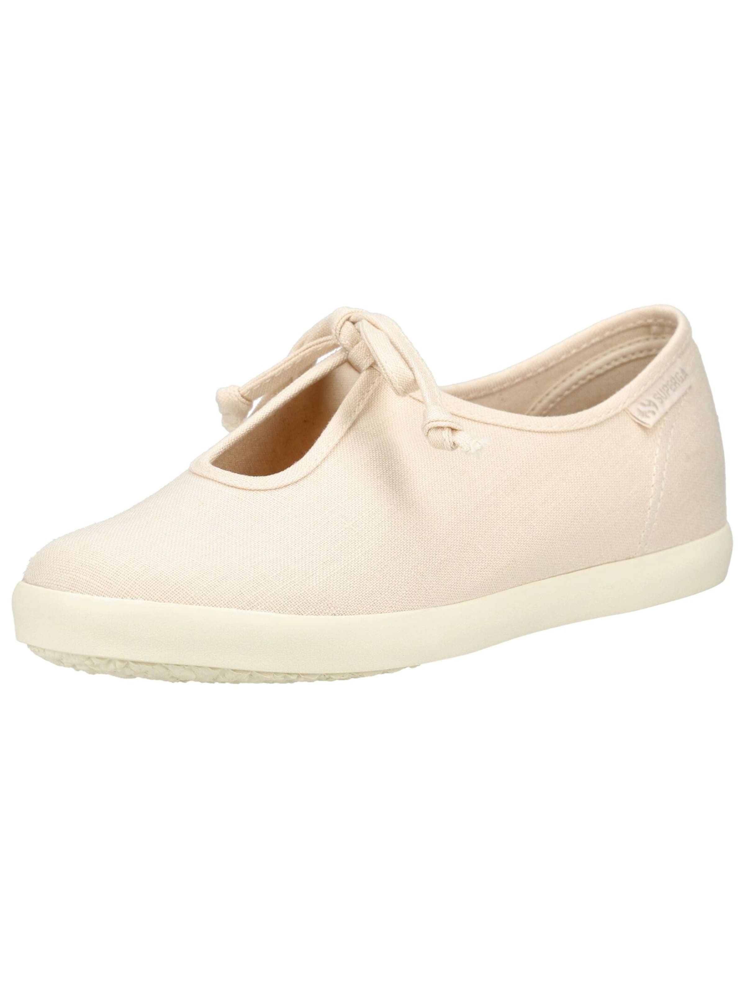 Scarpa stringata di SUPERGA in beige: frontale